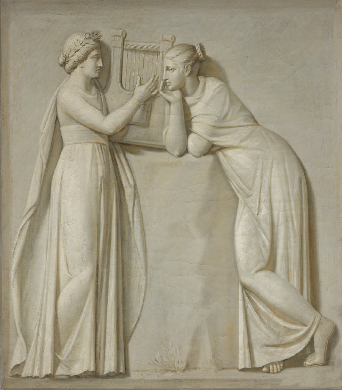 英国画家、外交官Robert Fagan (1761–1816) 的作品《缪斯女