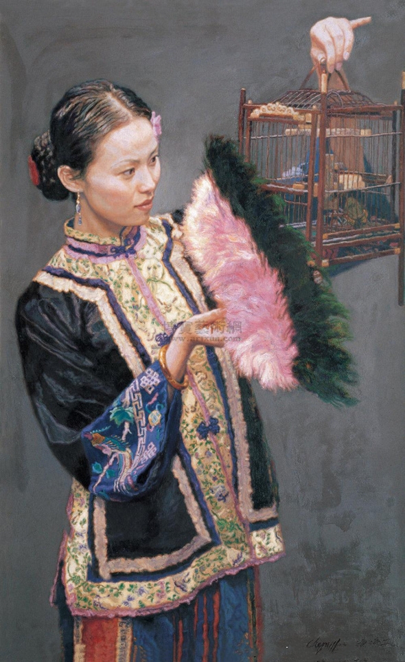 陈逸飞作品欣赏