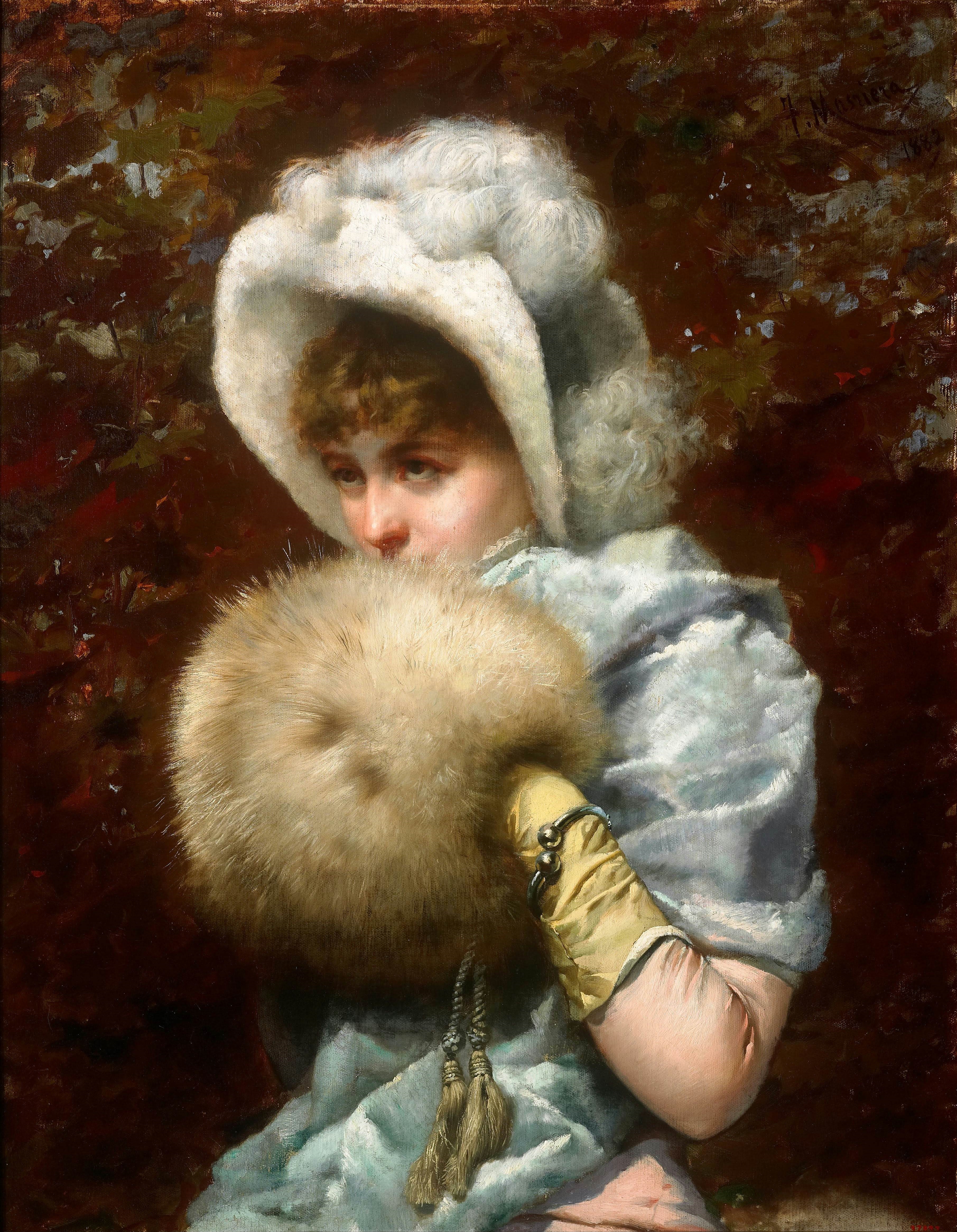 1882年冬季Winter 1882 Francesc Masriera油画作品
