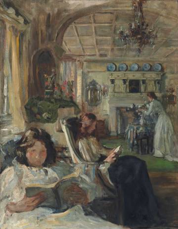 詹姆斯·耶布萨·香农《会客厅》（The Drawing Room）