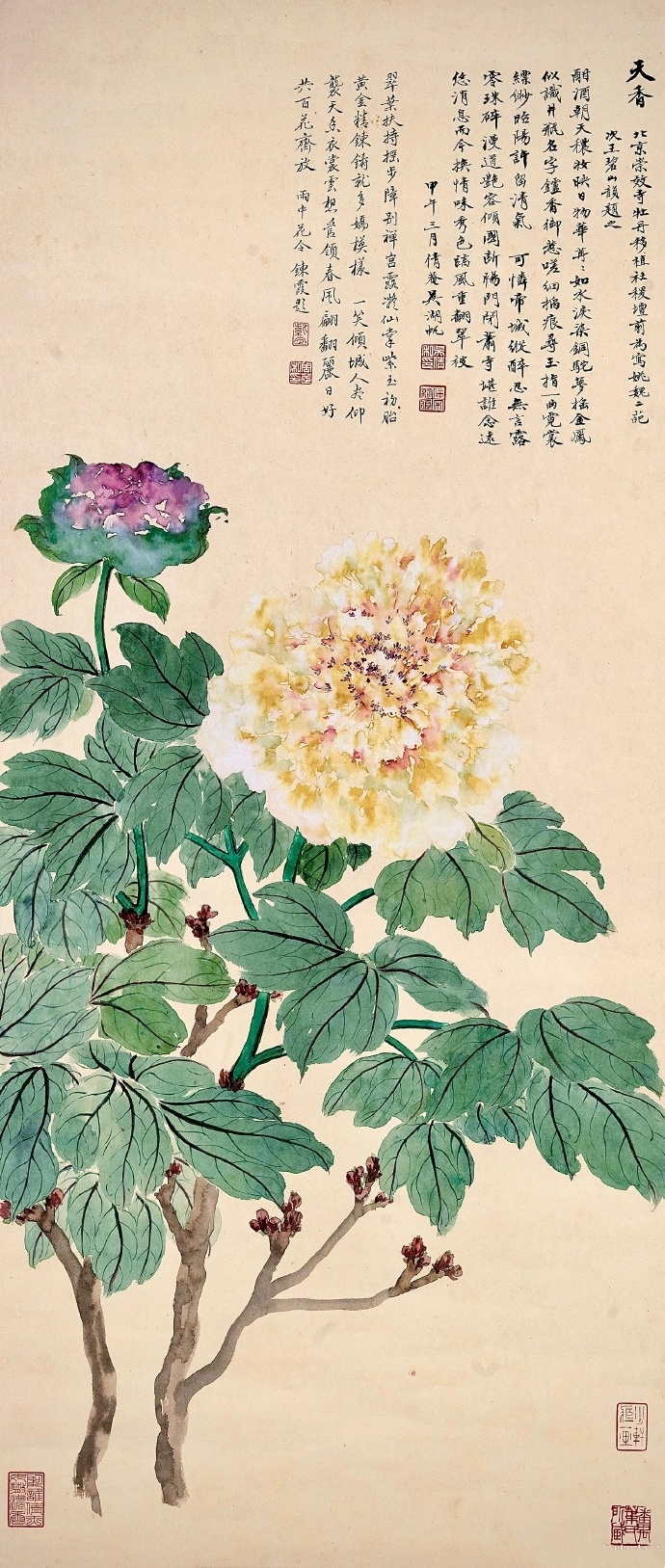 吴湖帆《天香》