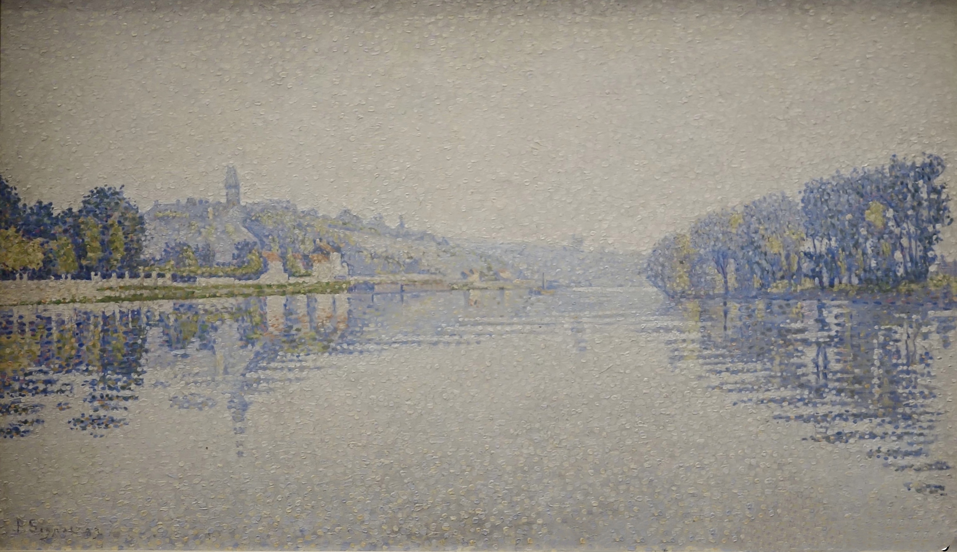 保罗·西涅克 《Bords De Riviere. La Seine A Her