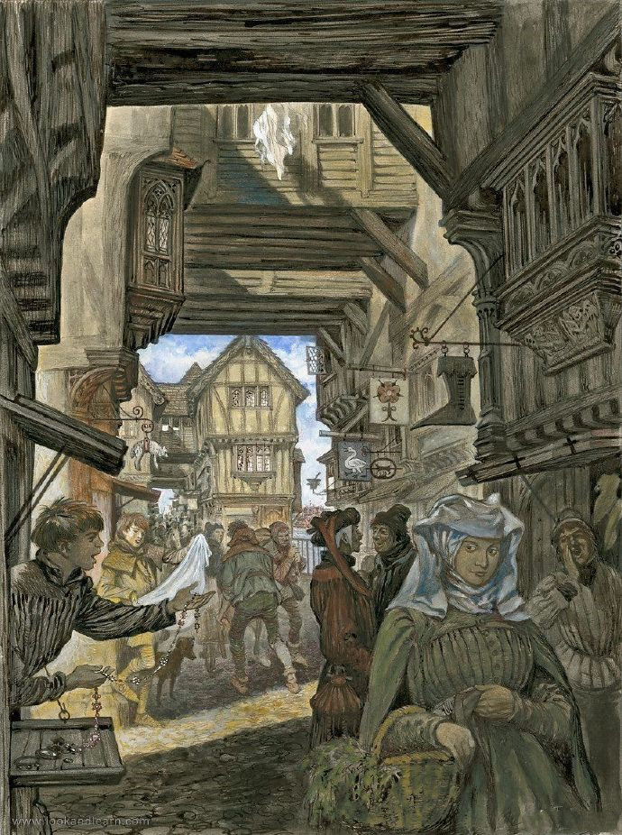 Peter Jackson《中世纪伦敦桥的购物之旅》