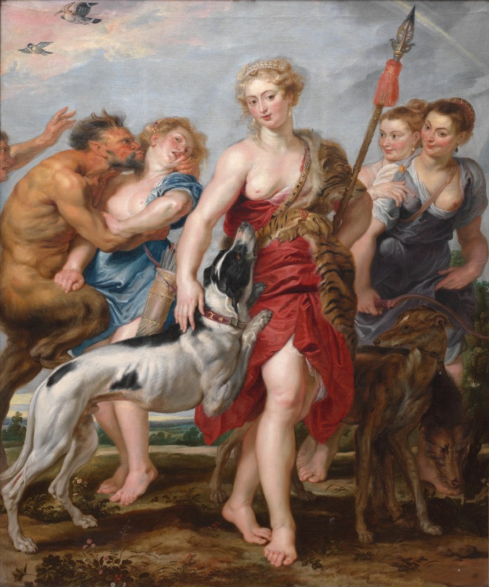 彼得 保罗 鲁本斯(Peter Paul Rubens)《月亮女神》