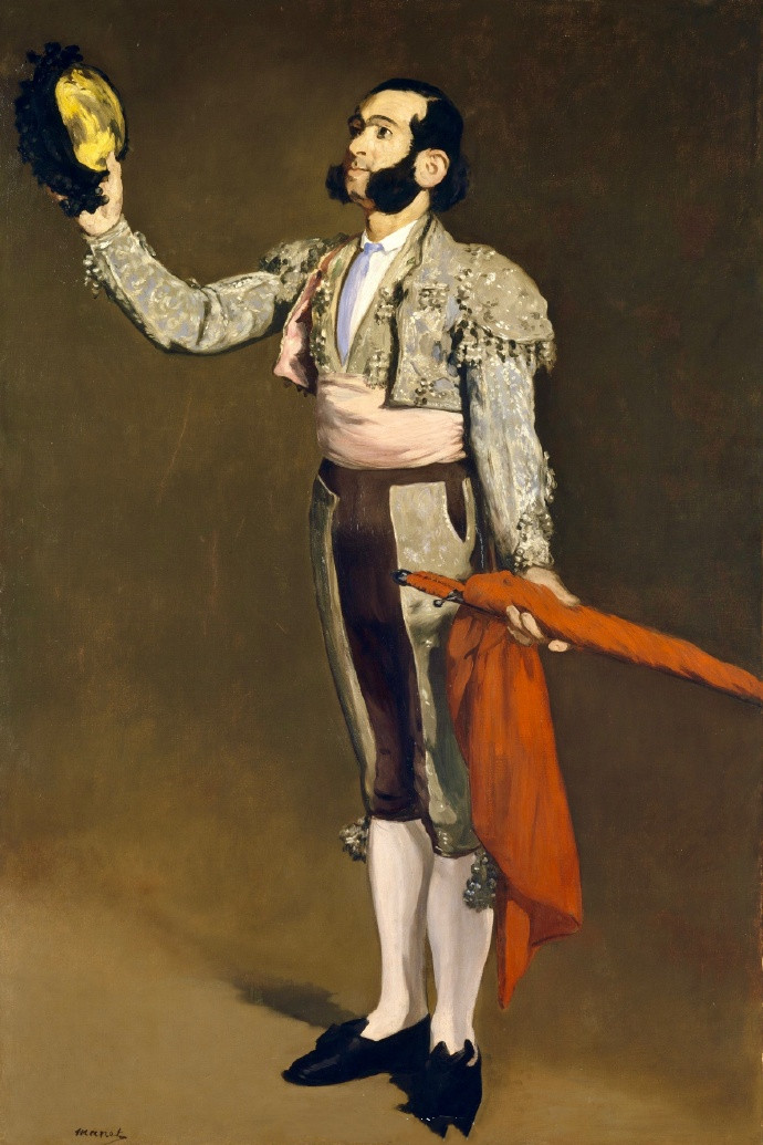 爱德华·马奈（Édouard Manet）的人物油画作品