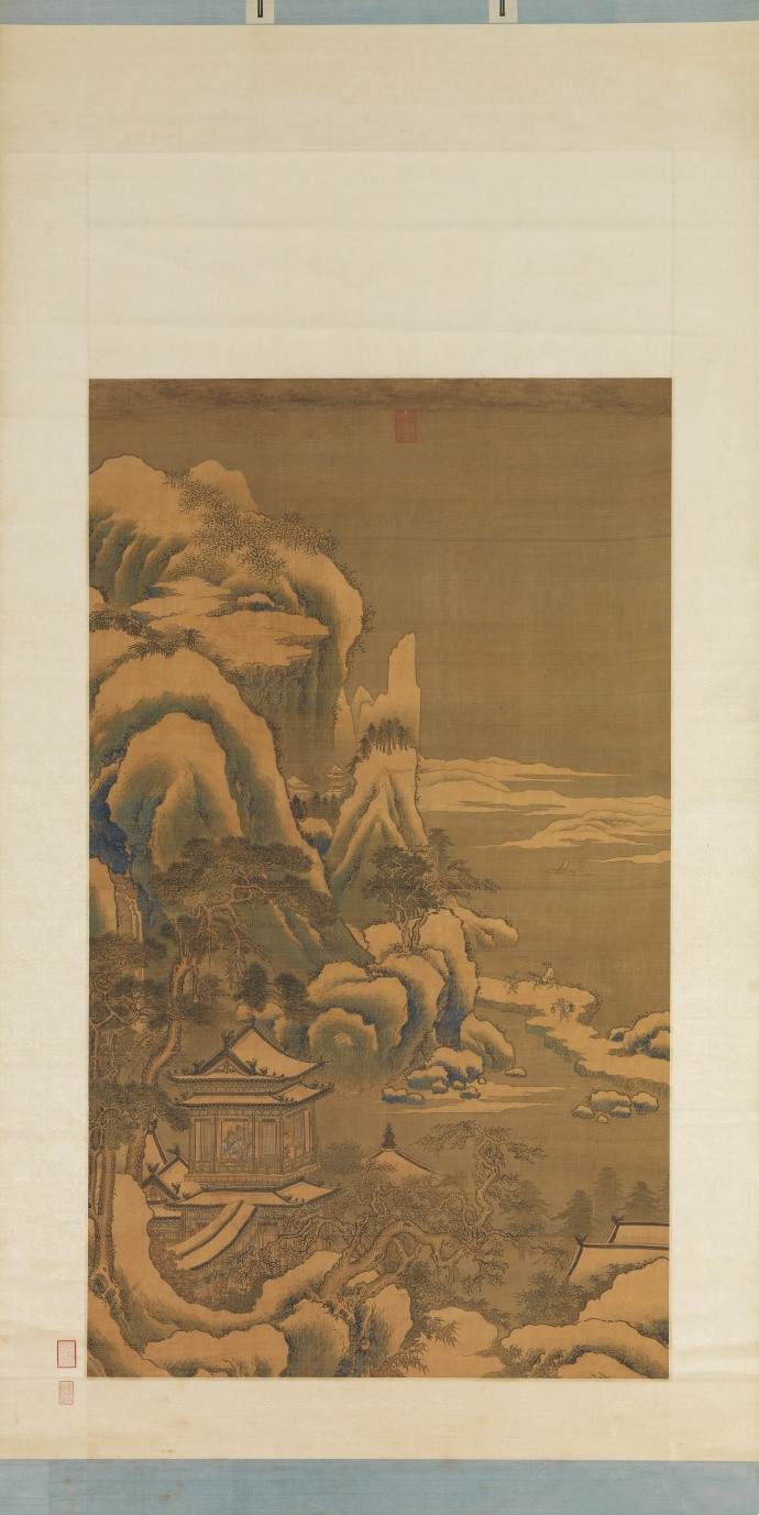 明 王谔《瑞雪凝冬图》