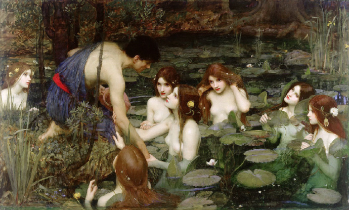  Hylas and the Nymphs（海拉斯与水仙女）