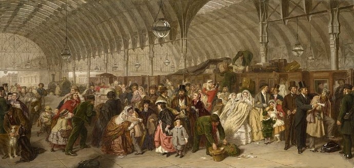 William Powell Frith《The Railway Station