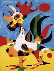 胡安．米罗（Joan Miro）的作品
