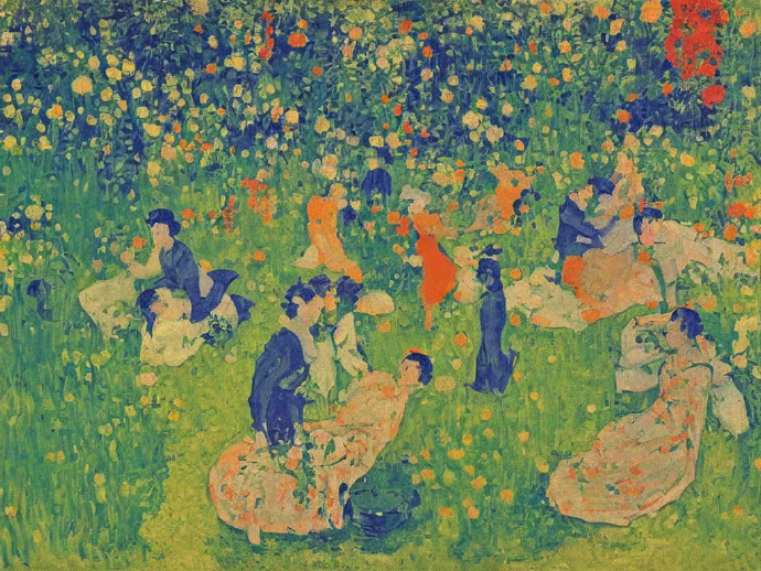Cuno Amiet （库诺·阿密特）的花园作品欣赏