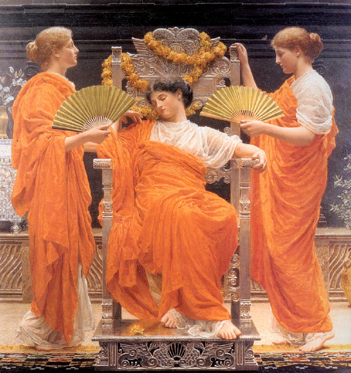 Albert Joseph Moore《Midsummer》（盛夏）