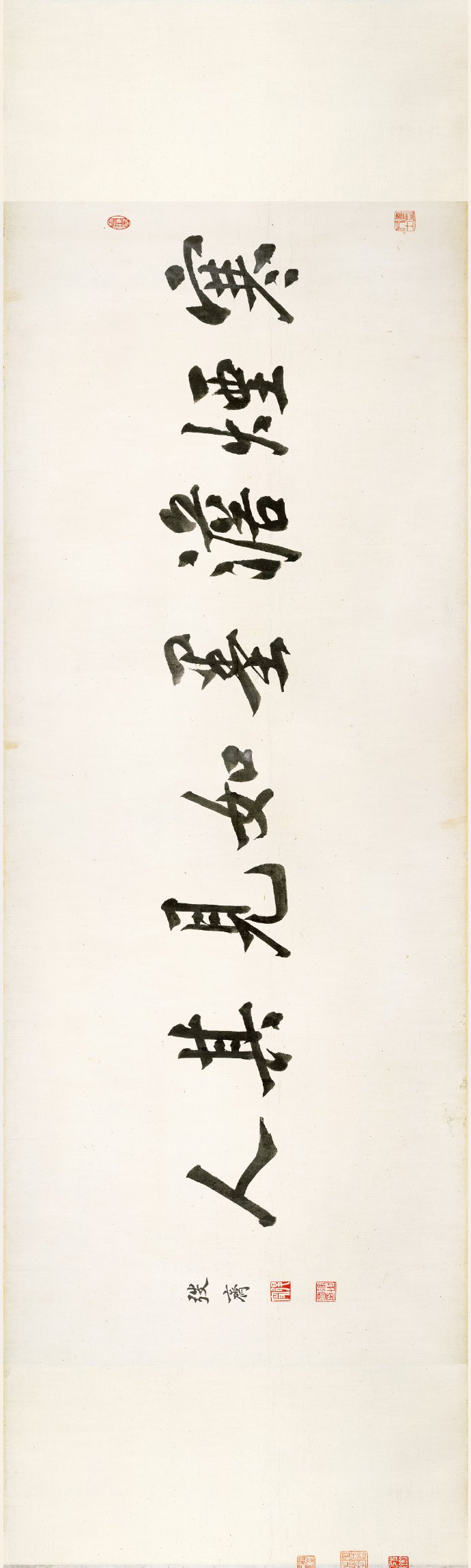 朱耷《河上花图》