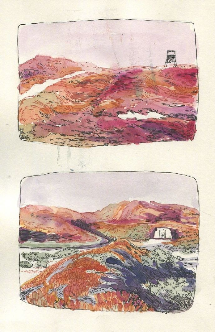 插画师 Karlotta Freier 绘画作品