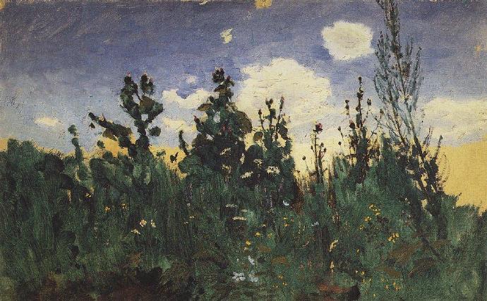 Arkhip Kuindzhi《Wild Grass》（野草）