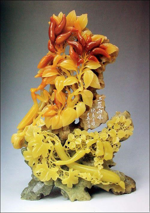 精美绝伦的玉雕、翡翠艺术作品