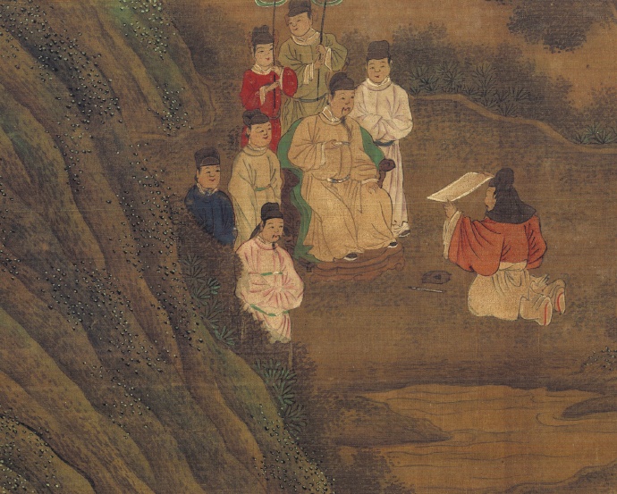 元代书画家赵雍作品欣赏