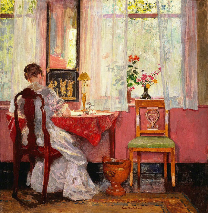 Gari Melchers（加里·梅尔切斯）作品欣赏