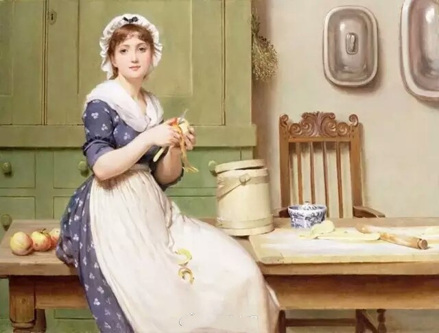 英国风俗画家莱斯利油画作品欣赏