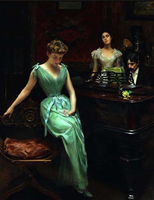 Irving Ramsay Wiles《Memories》