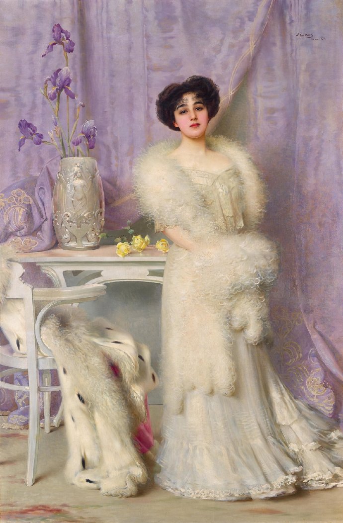 Vittorio Matteo Corcos《Portrait of Diane