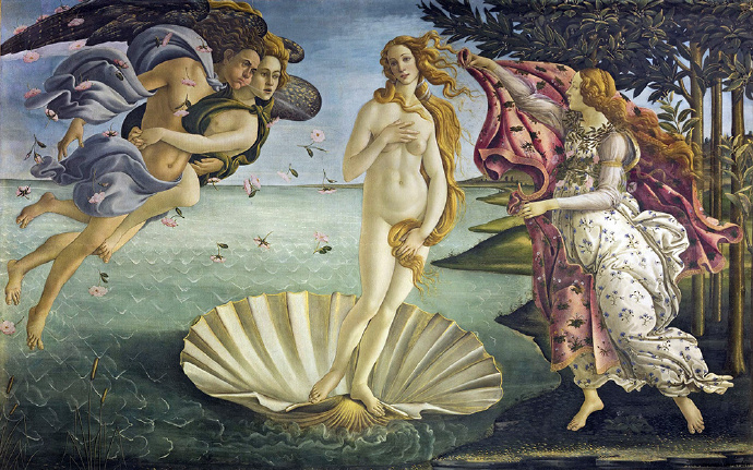 The Birth of Venus维纳斯的诞生