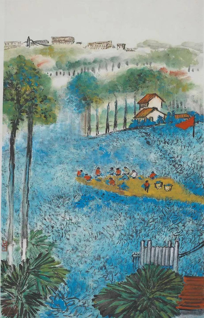 朱屺瞻作品欣赏