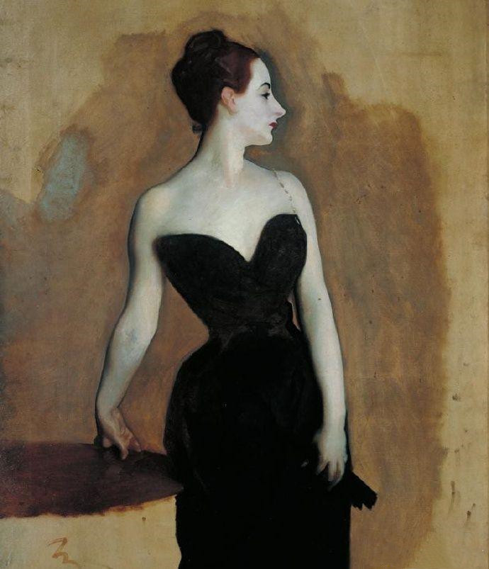 John Singer Sargent《X夫人像》