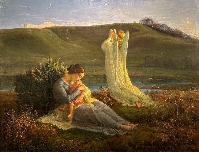 路易斯·詹莫特 Louis Janmot 哒系列油画作品《灵魂之诗》（部分