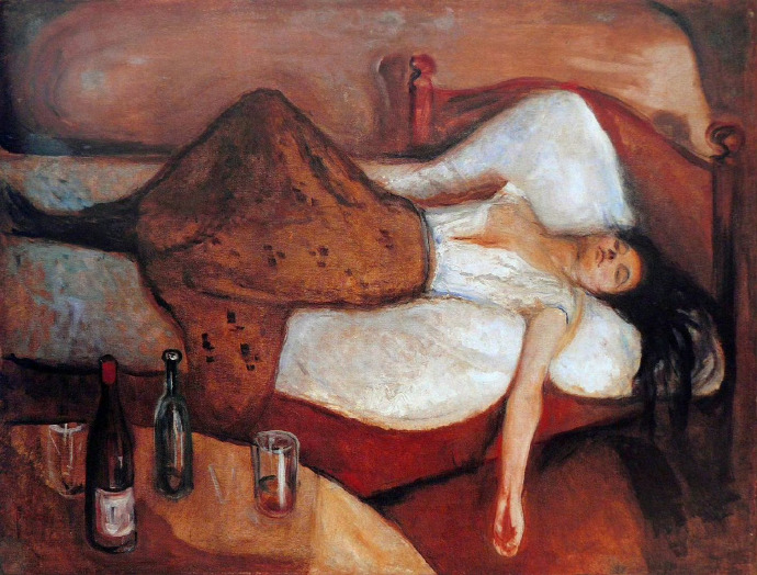 Edvard Munch《The Day After》（后一天）