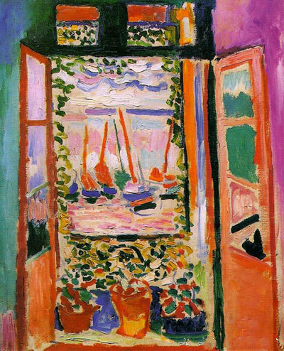 马蒂斯名作《La Fenêtre Ouverte à Collioure》（开着