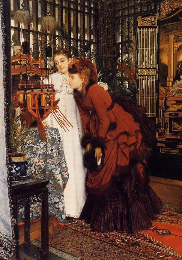 Joseph Tissot 《Young Ladies Looking At J