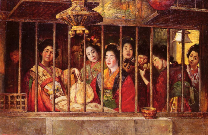 匈牙利画家Gyula Tornai作品欣赏