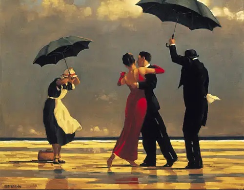  The Singing Butler By Jack Vettriano (唱