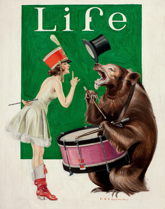 德裔美国插画家Frank Xavier Leyendecker（1876-192