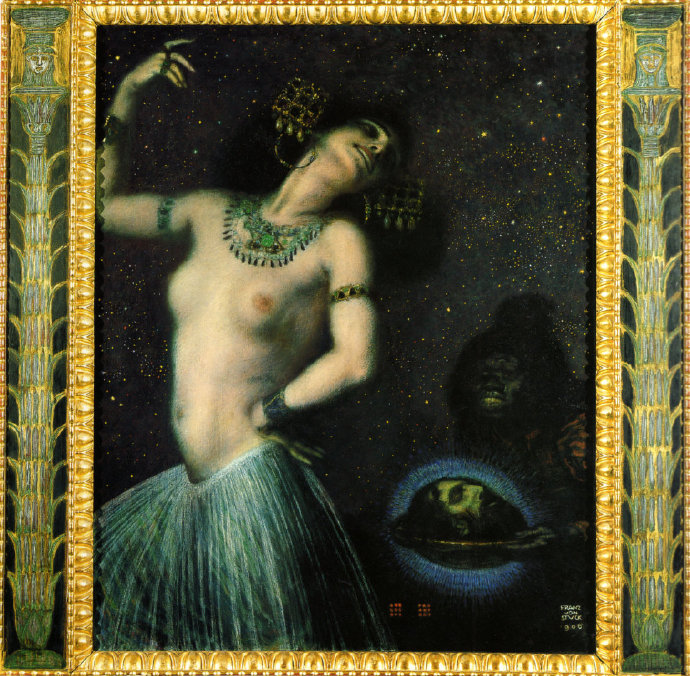 Franz von Stuck《Salome》（莎乐美）