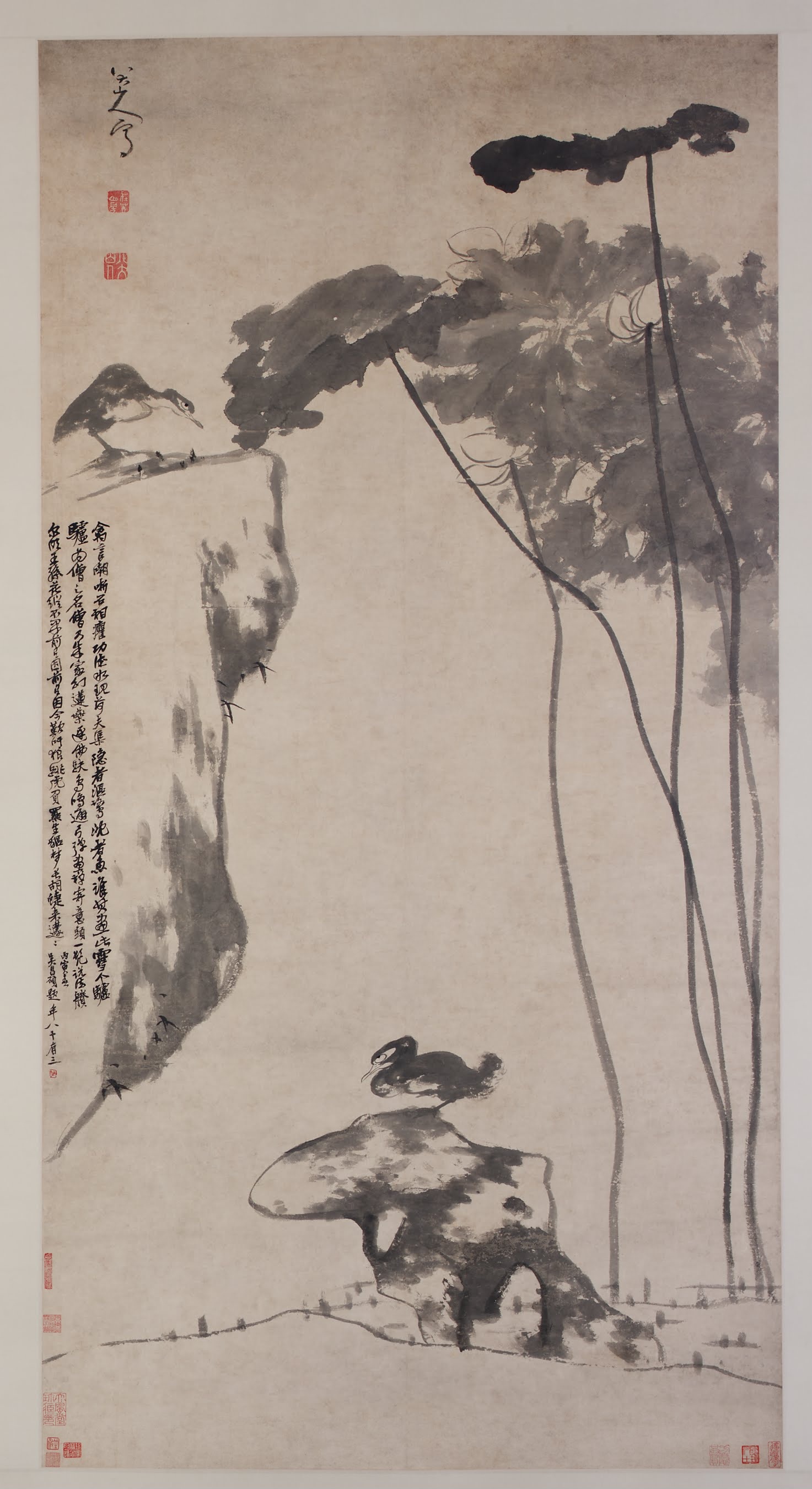 朱耷作品欣赏（美国弗利尔美术馆藏）