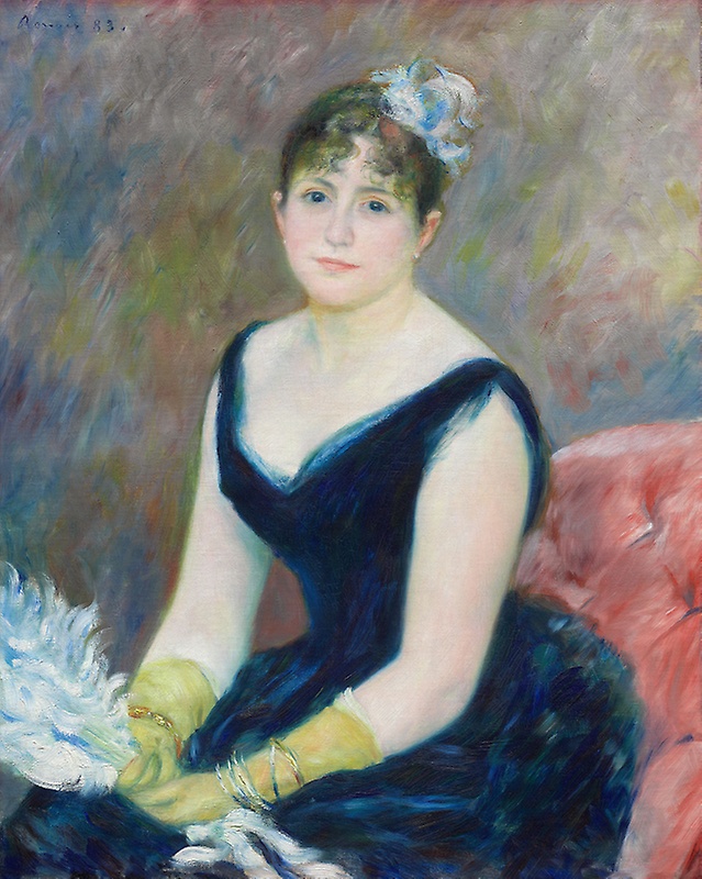 雷诺阿《Madame Léon Clapisson》