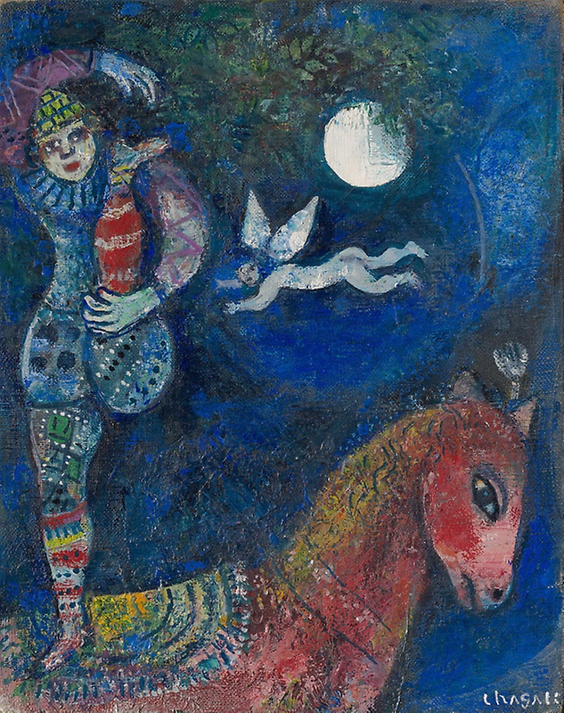 马克·夏加尔（Marc chagall）5幅作品欣赏