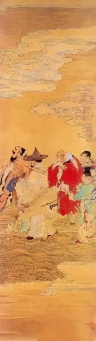 任伯年《群仙祝寿图》（十二条屏）