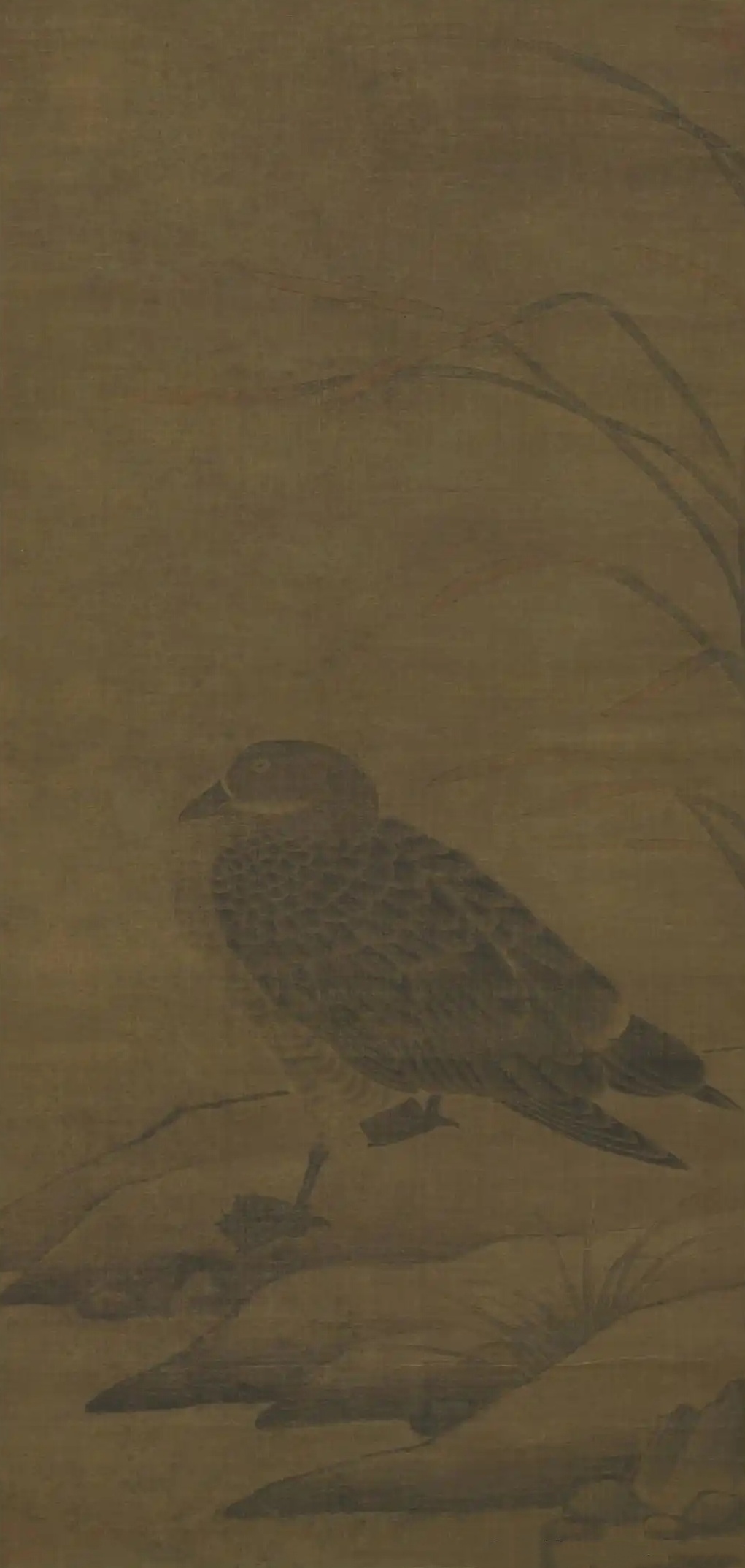 北宋崔白《芦汀宿雁图》