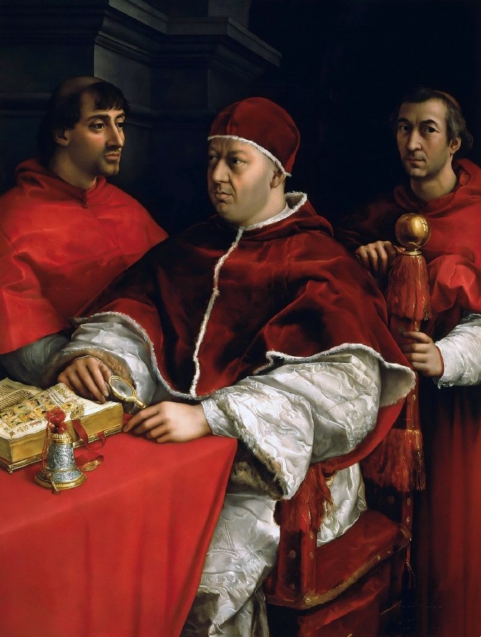 Portrait of Leo X by Raphael