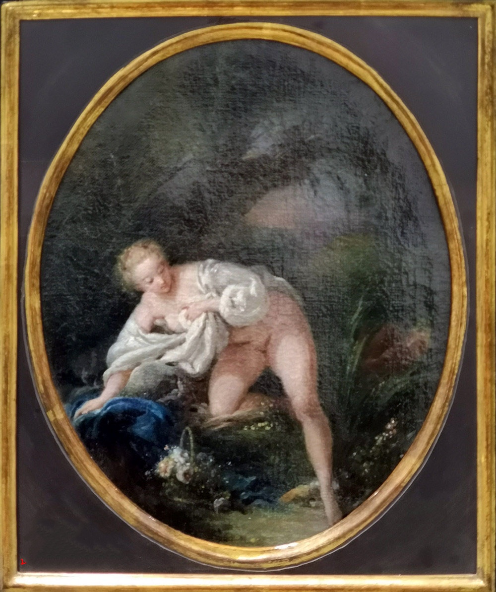 弗朗索瓦·布歇《The Surprised Bather》（受惊的沐浴者）