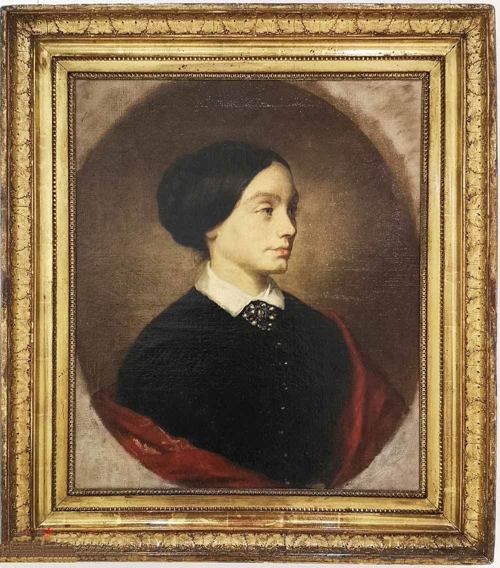 米勒《Portrait Of Catherine Lemaire》（凯瑟琳·勒梅