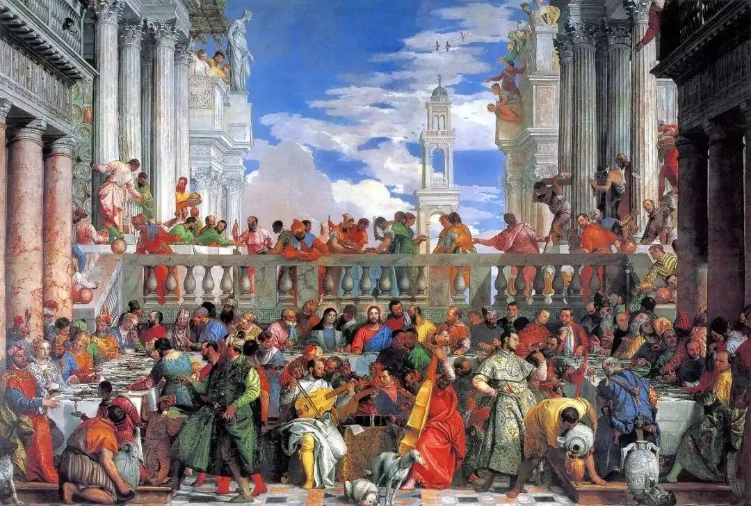 委罗内塞《The Wedding At Cana》（迦拿的婚礼）