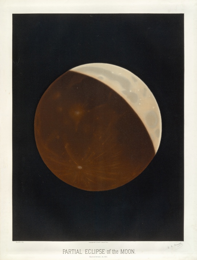 《月偏食》（Partial eclipse of the moon）