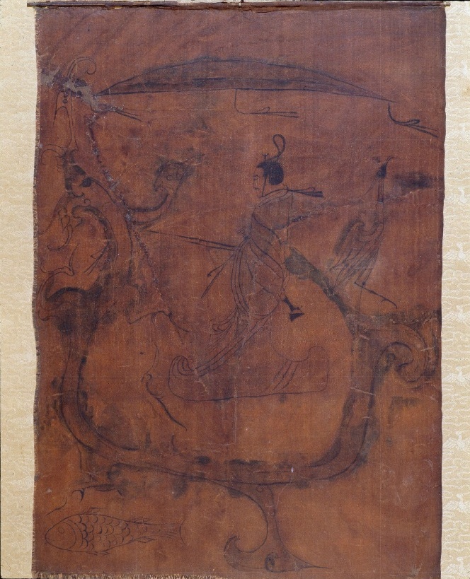  战国 佚名 人物御龙帛画
