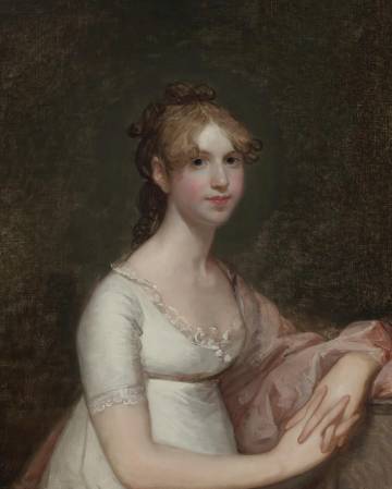 Gilbert Stuart《安娜·鲍威尔·梅森女士的肖像》