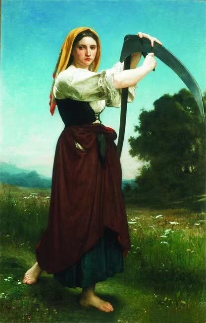 威廉·阿道夫·布格罗《农妇》