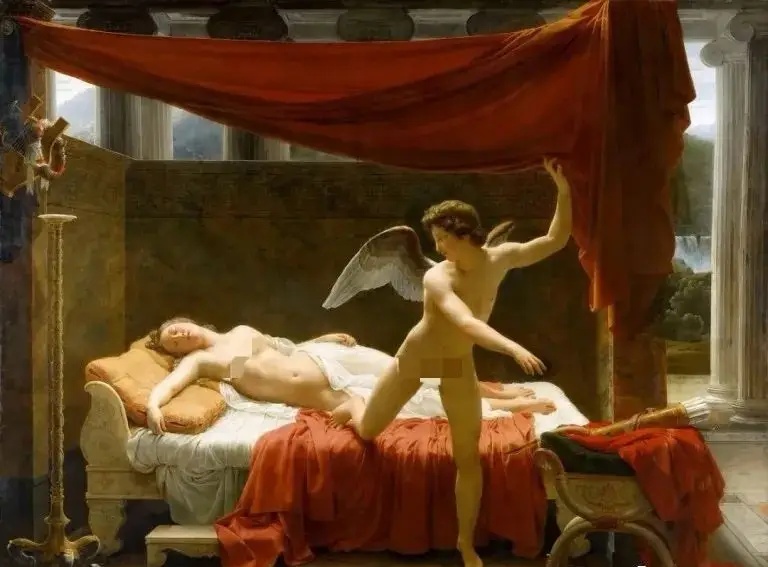 弗朗索瓦-爱德华·皮科特《Cupid And Psyche》（爱神和普赛克）