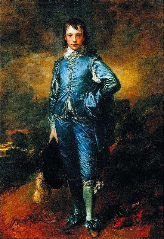 托马斯·庚斯博罗《The Blue Boy》（蓝衣少年）